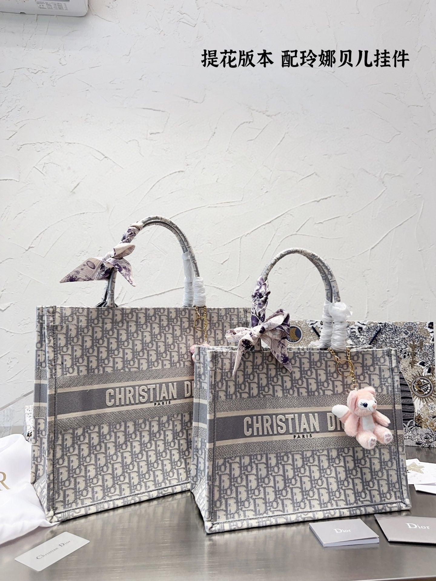 DR313 Medium/Large Dior Book Tote