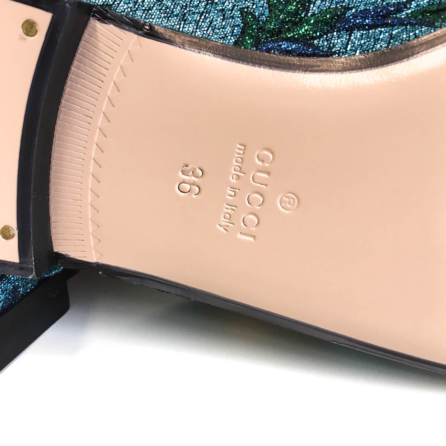Gucci Princetown Loafer Blue Multi