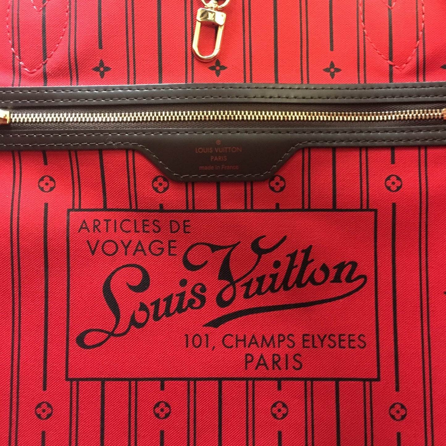 Louis-Vuitton Neverfull GM Damier Ebene GHW
