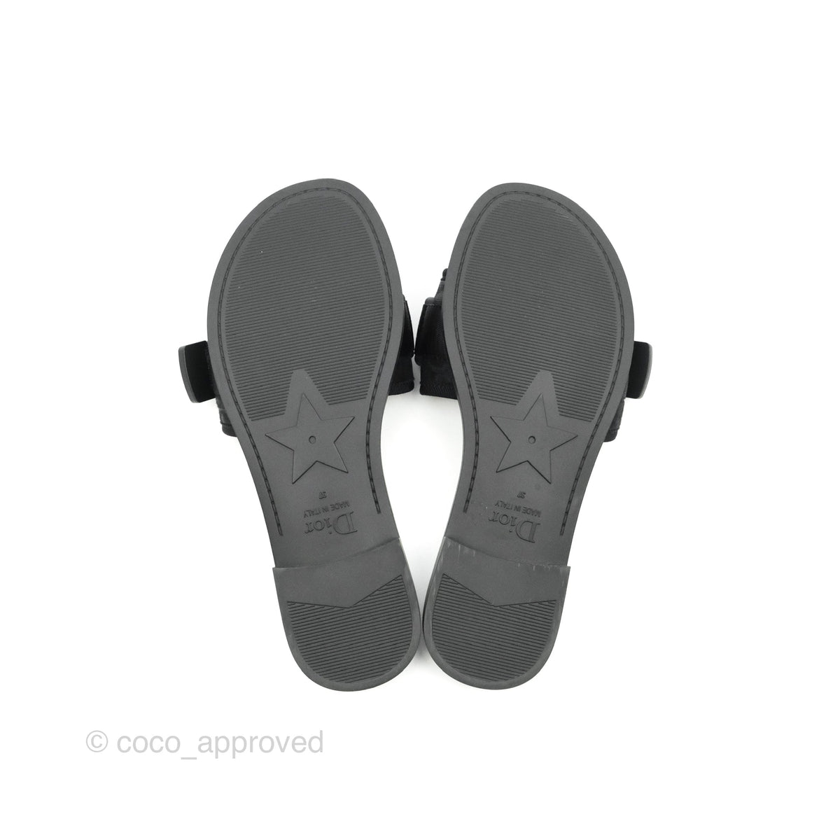 Dior The Dio(r)evolution Slippers Black Oblique