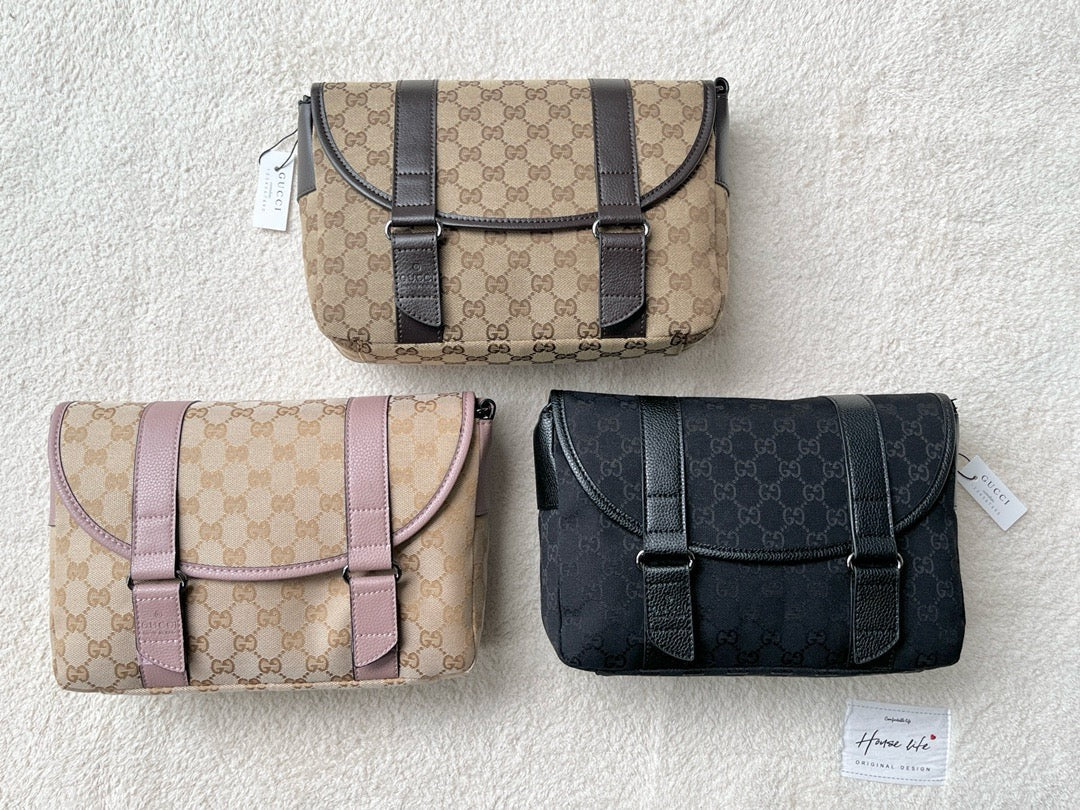 GC686 GG Crossbody Bag / 9.4x11.8x3.5inch