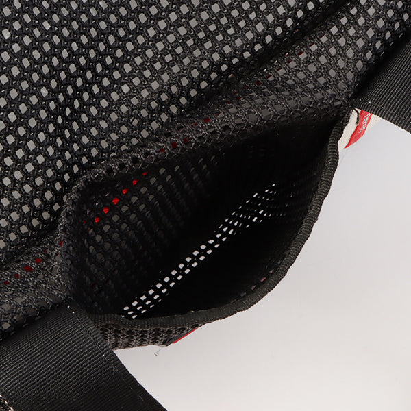 Chanel Around 2007 Made Sport Line Mesh Cc Mark Boston Bag Black