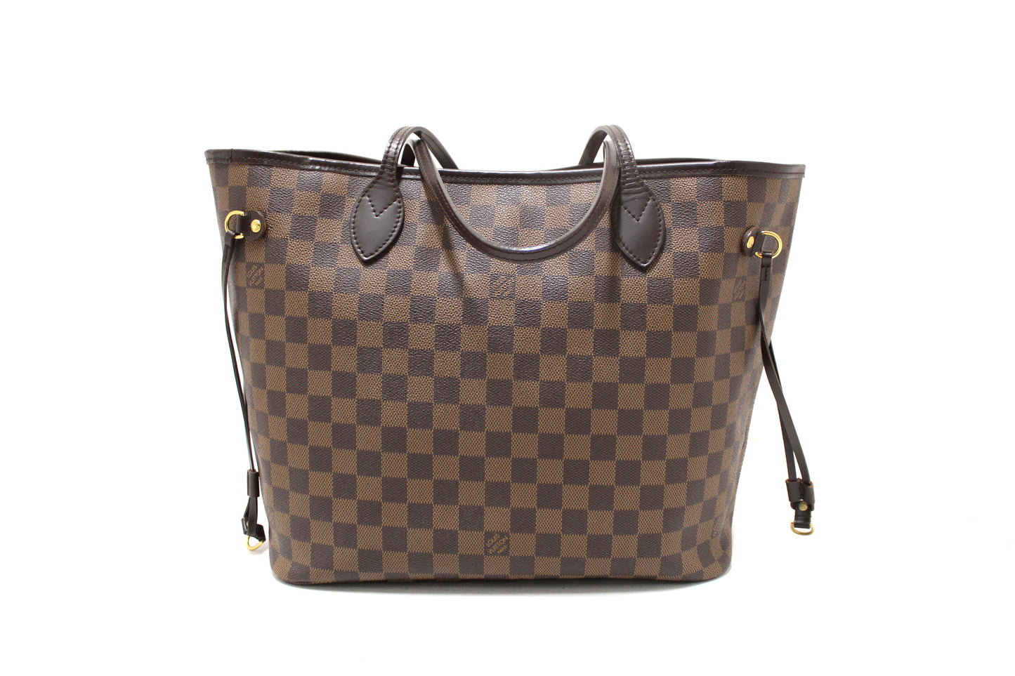 Louis Vuitton Damier Ebene Neverfull MM Shoulder Bag