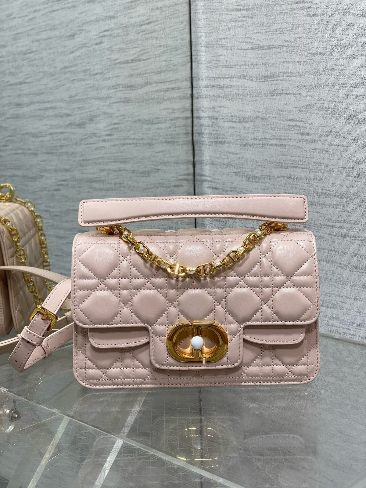 DR376 Small Dior Jolie Top Handle Bag / 8.5x5.5x3inches / HIGHEST QUALITY VERSION