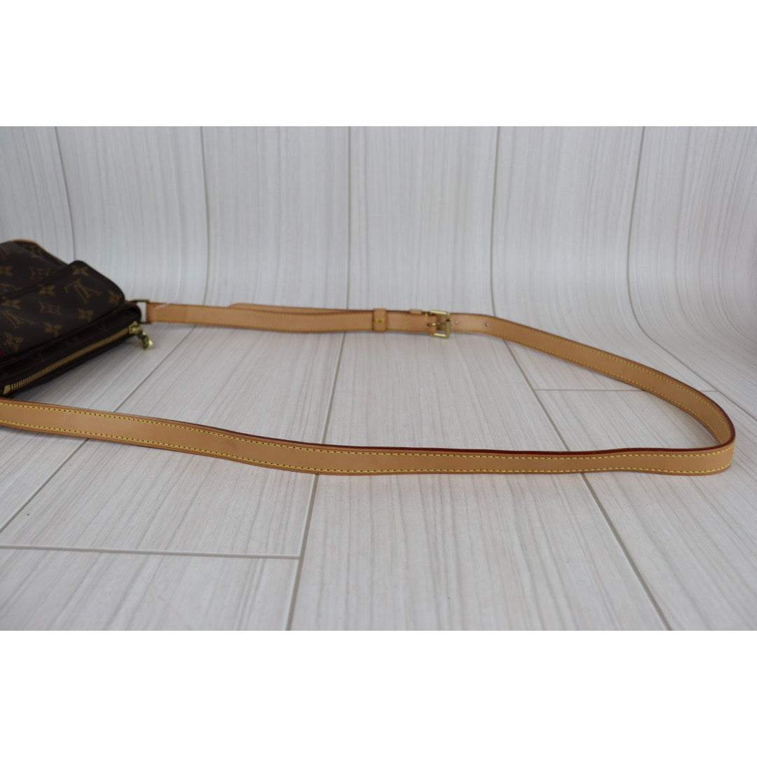 Rank A | LV Monogram Viva cite PM Shoulder Bag |092902