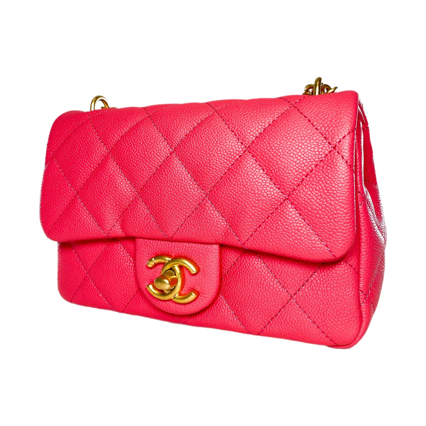 Chanel Hot Pink Mini Sweetheart Crush Bag