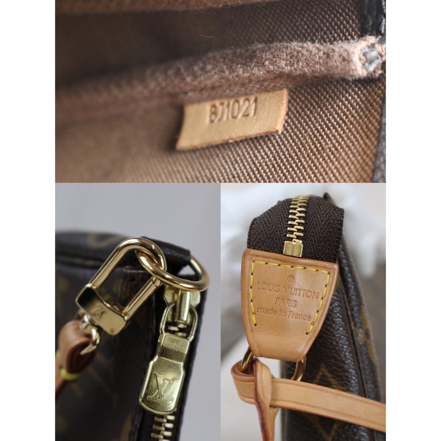 Rank A | LV Monogram Pochette Accessoires |011607