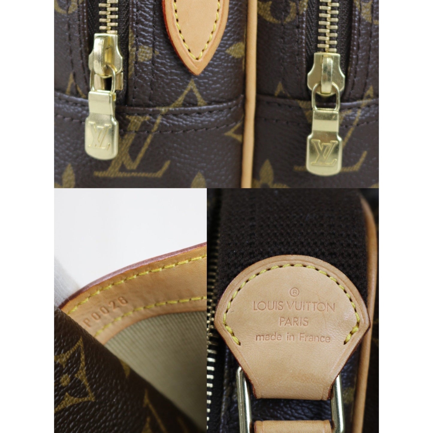 Rank A | LV Monogram Reporter PM Shoulder Bag |012014