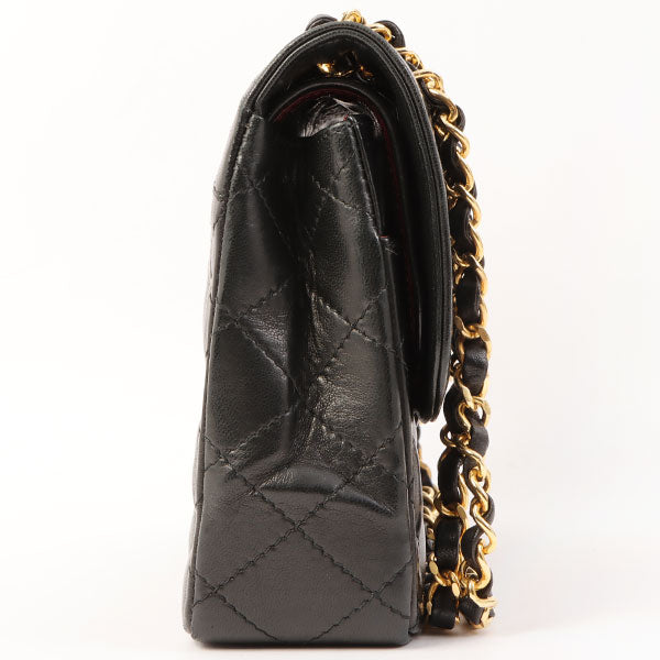 Chanel Paris Limited Desing Flap Chain Bag Black
