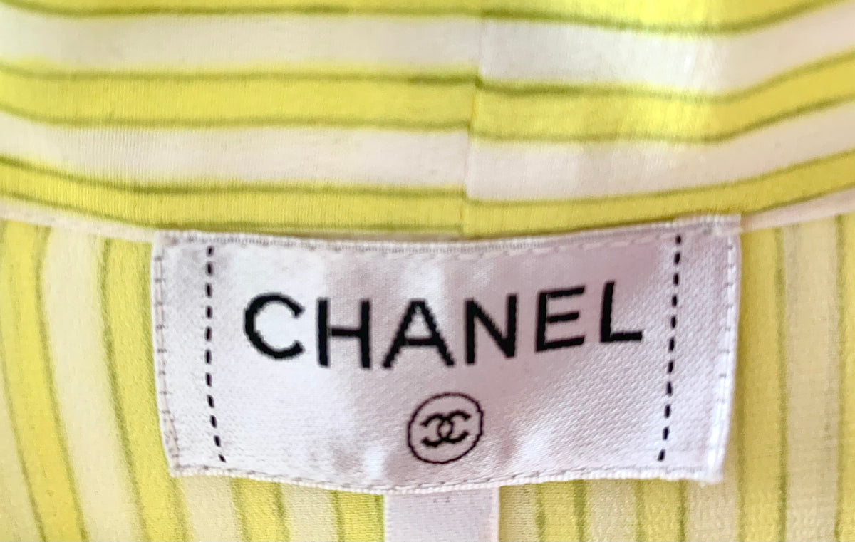 CHANEL STRIPED SHIRT