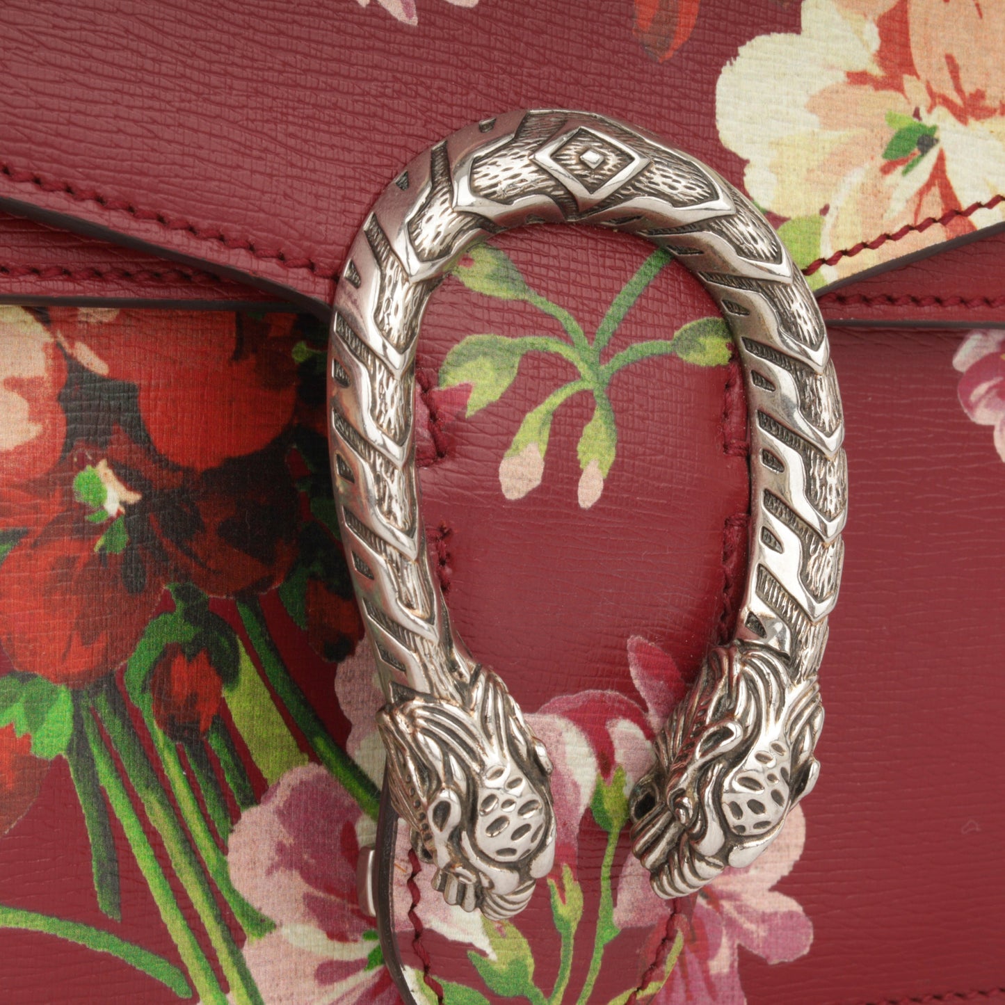 Small Dionysus - Red Blooms Calfskin