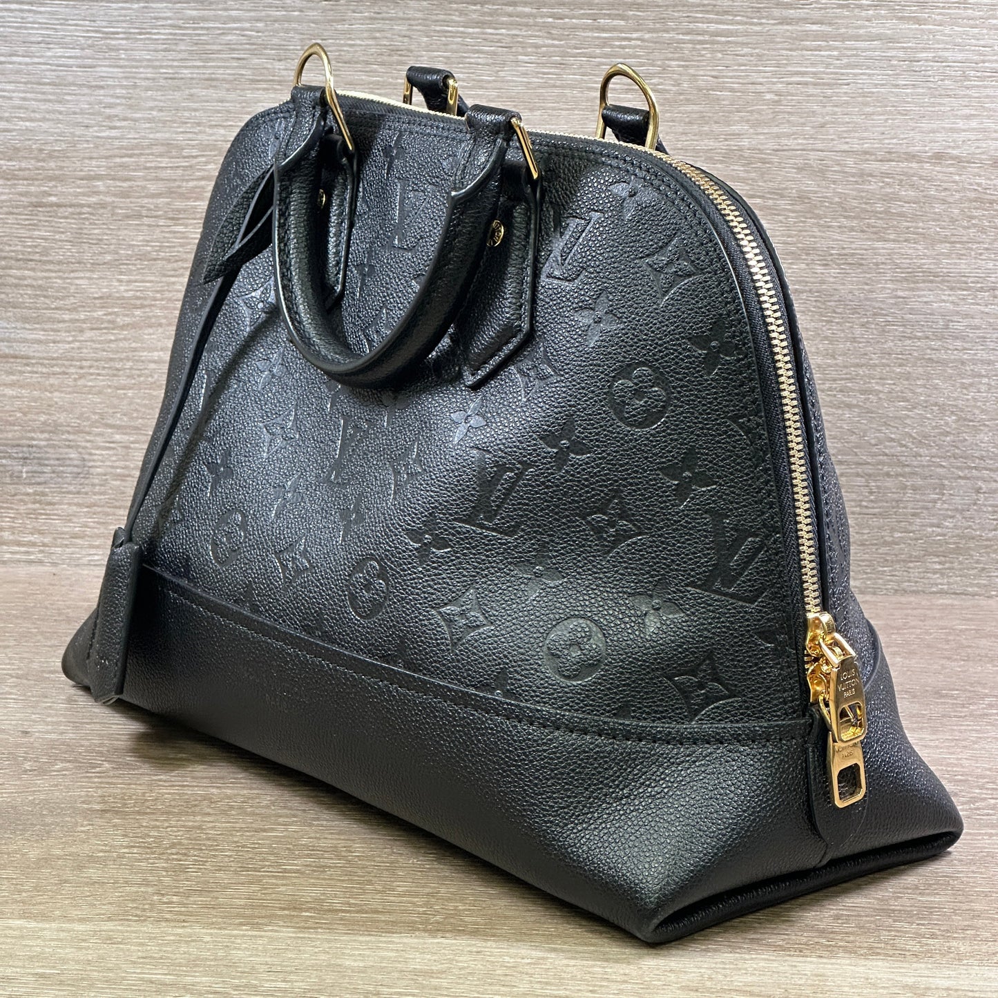 Louis Vuitton Monogram Empreinte Neo Alma PM - Black