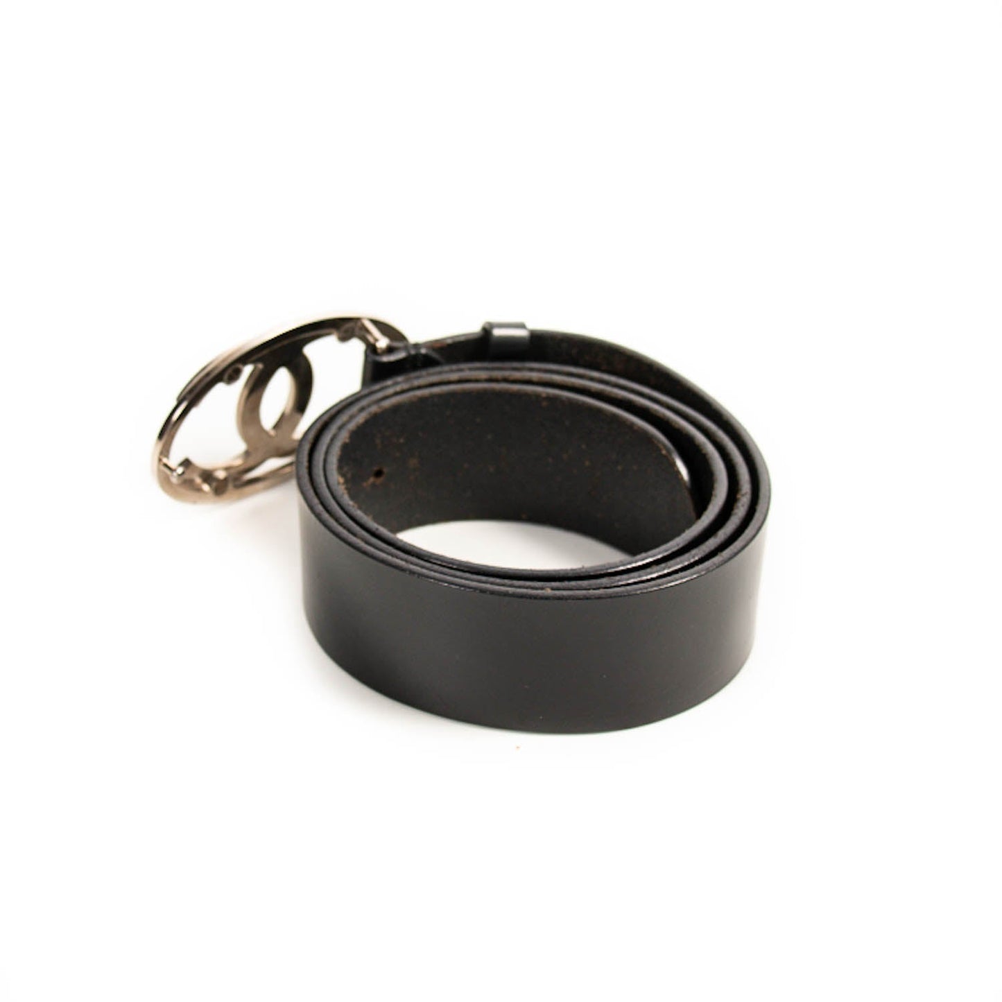 Chanel CC Leather Belt