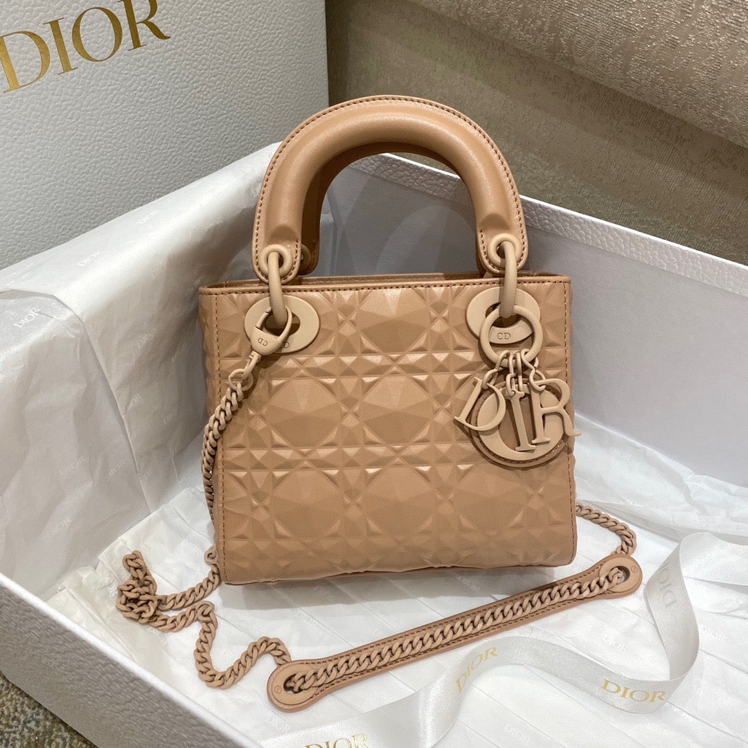 DR310 Mini Lady Dior Bag / HIGHEST QUALITY VERSION / 6.5 x 6 x 3 inches