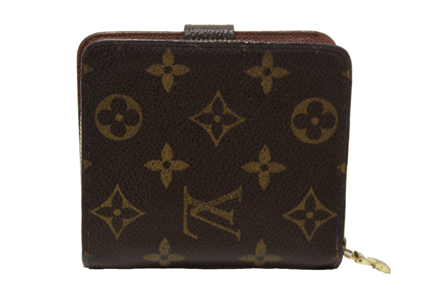 Louis Vuitton Classic Monogram Canvas Medium Compact Wallet