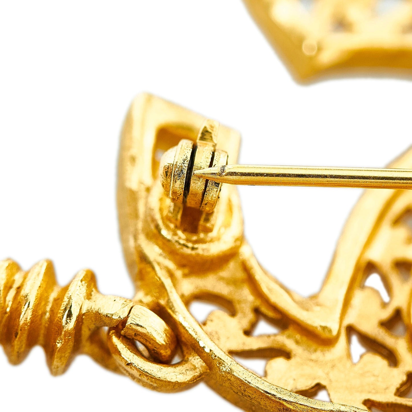 CHANEL CC Brooch Costume Brooch