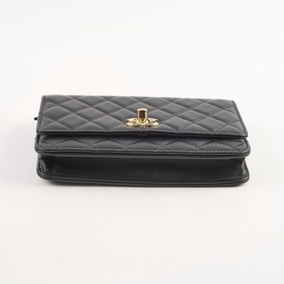 Chanel Trendy Wallet on Chain Black Lambskin (microchip)