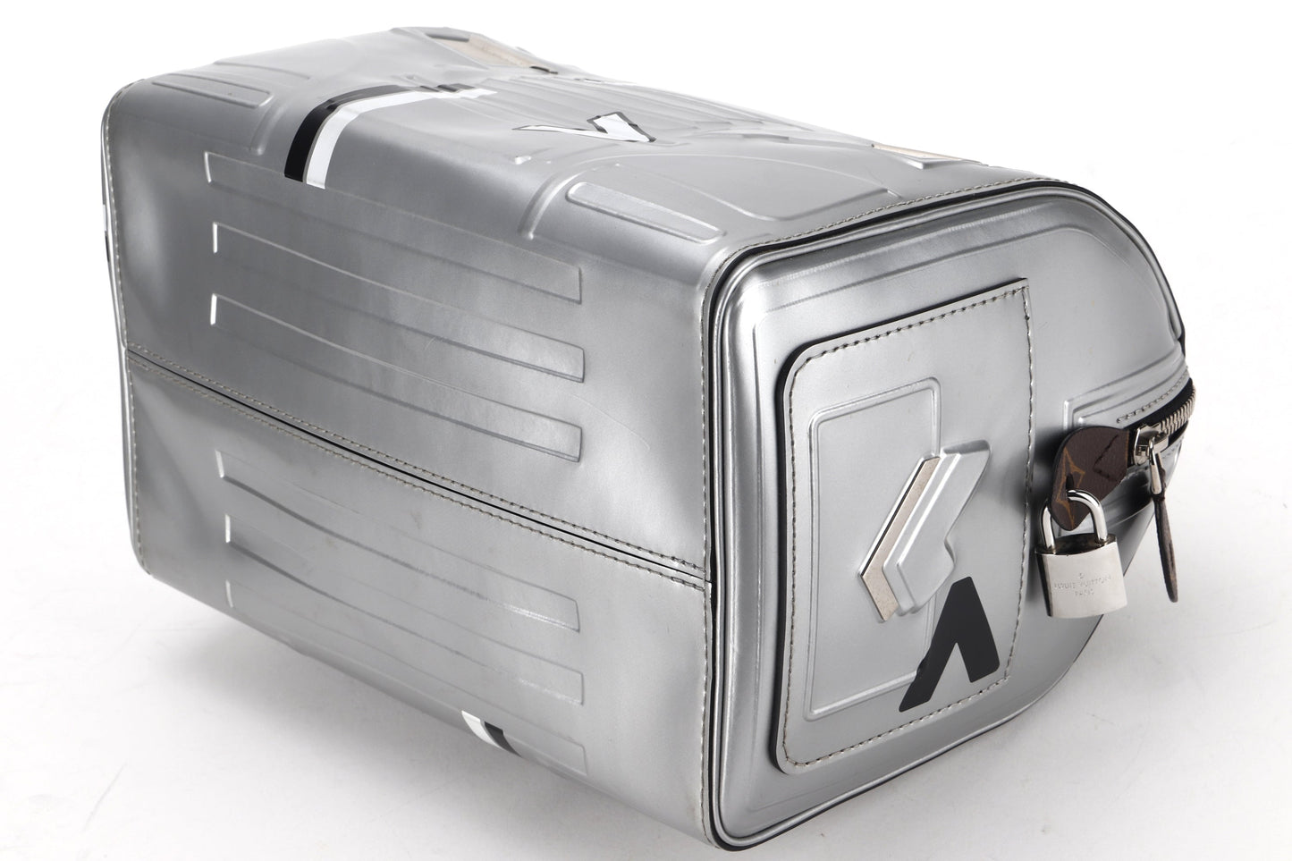 LOUIS VUITTON SPEEDY SPACESHIP 25 (SN3107) EPI EMBOSSED, WITH LOCK & DUST COVER, NO KEY