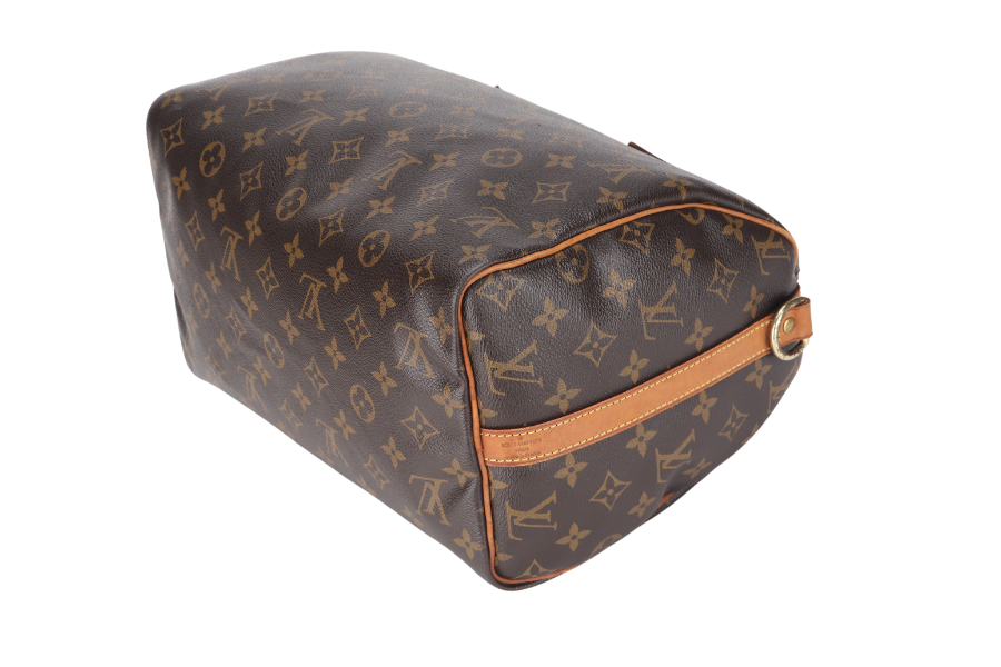 LOUIS VUITTON SPEEDY BANDOULIERE 30 (M41112) BROWN MONOGRAM CANVAS WITH STRAP, LOCK&KEYS AND DUST COVER