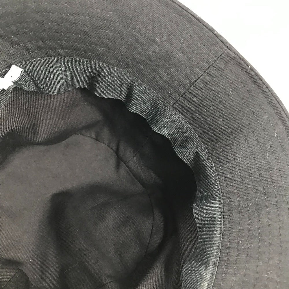 CELINE hat AU5B968P cotton black Hat Hat Bucket Hat Bob Hat logo mens L Secondhand