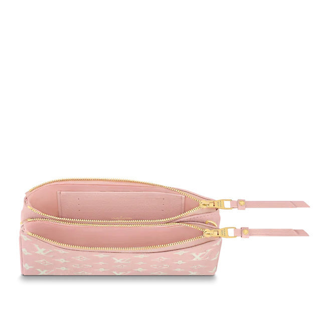 LOUIS VUITTON MONOGRAM DOUBLE ZIP POCHETTE