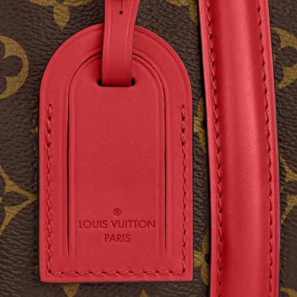LOUIS VUITTON MONOGRAM SOUFFLOT BB BAG CERISE