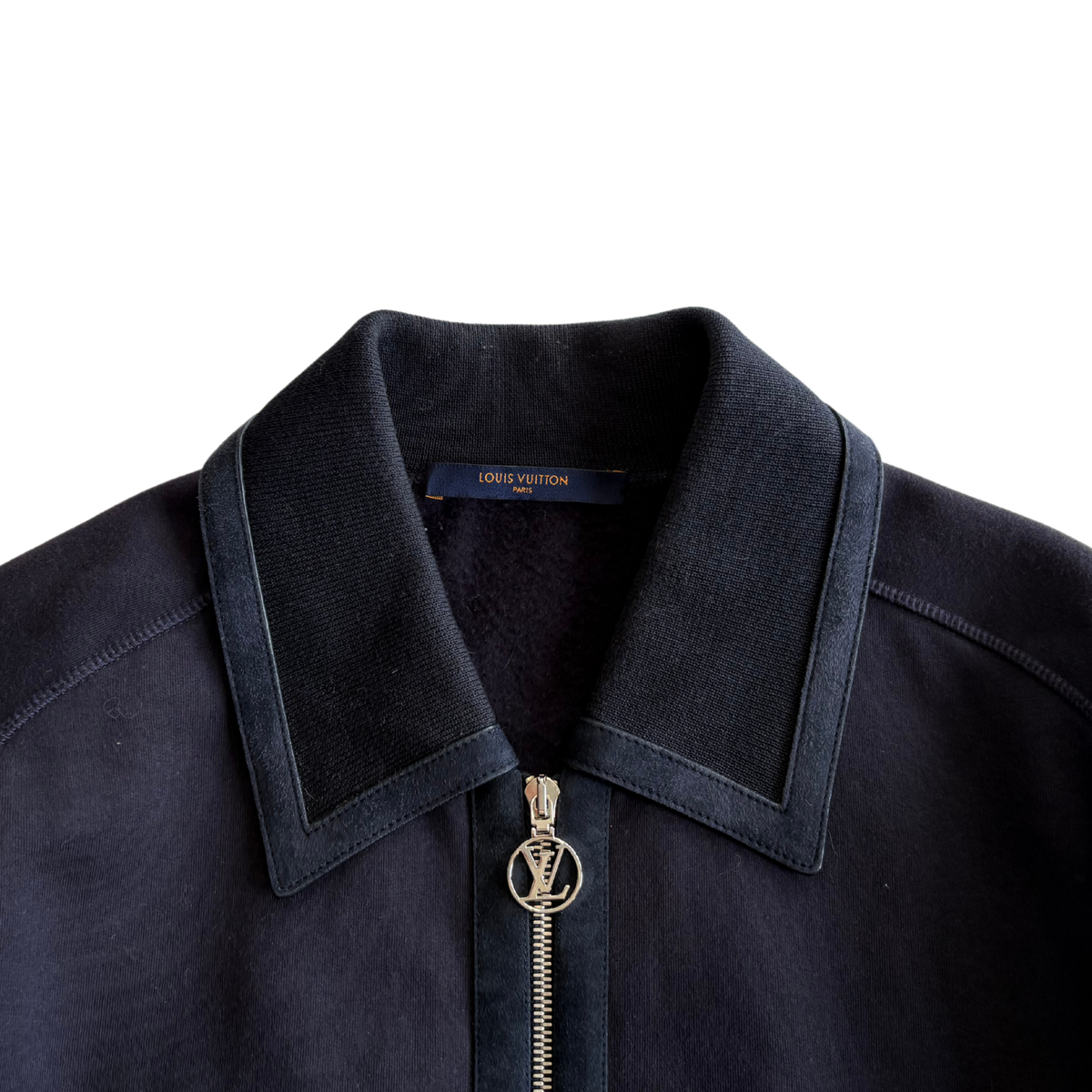 Louis Vuitton 'M100' Zip Up Sweater - Men's L