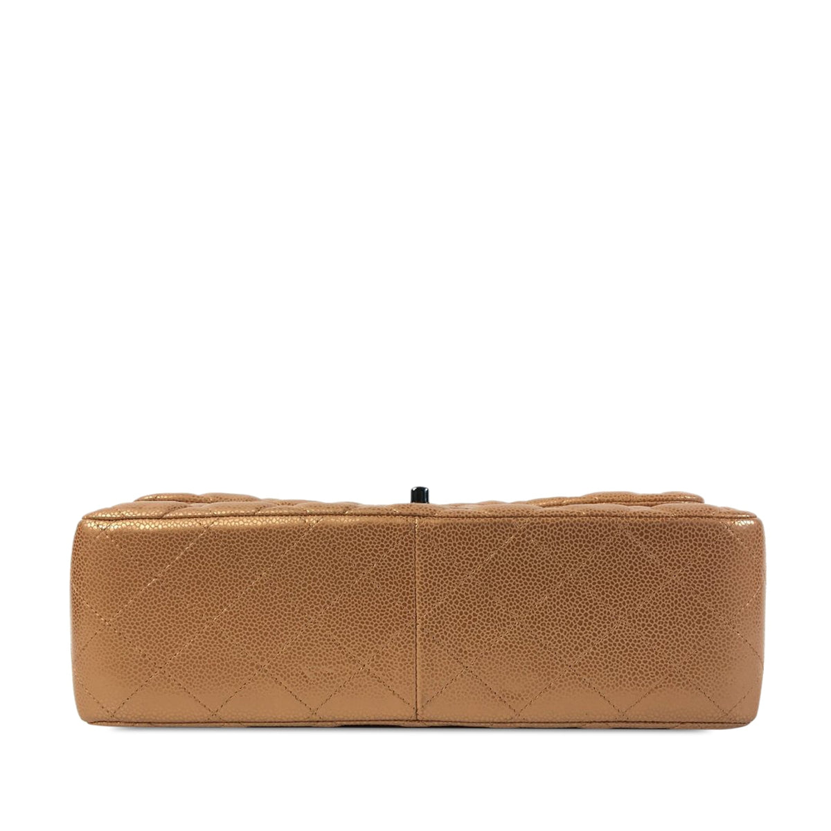 CHANEL Jumbo Classic Iridescent Caviar Double Flap Shoulder Bag
