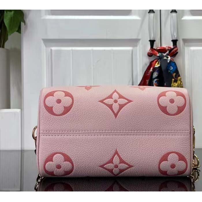 Louis Vuitton LV Women Seedy Bandoulière 20 Pink Embossed Supple Cowhide Leather