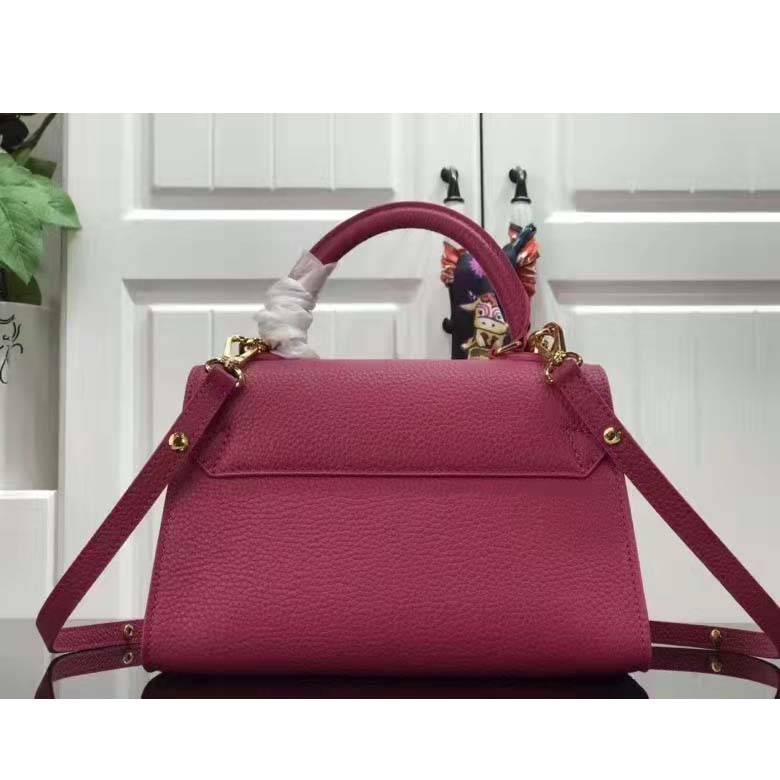 Louis Vuitton LV Women Twist One Handle BB Handbag Dragon Fruit Pink Taurillon