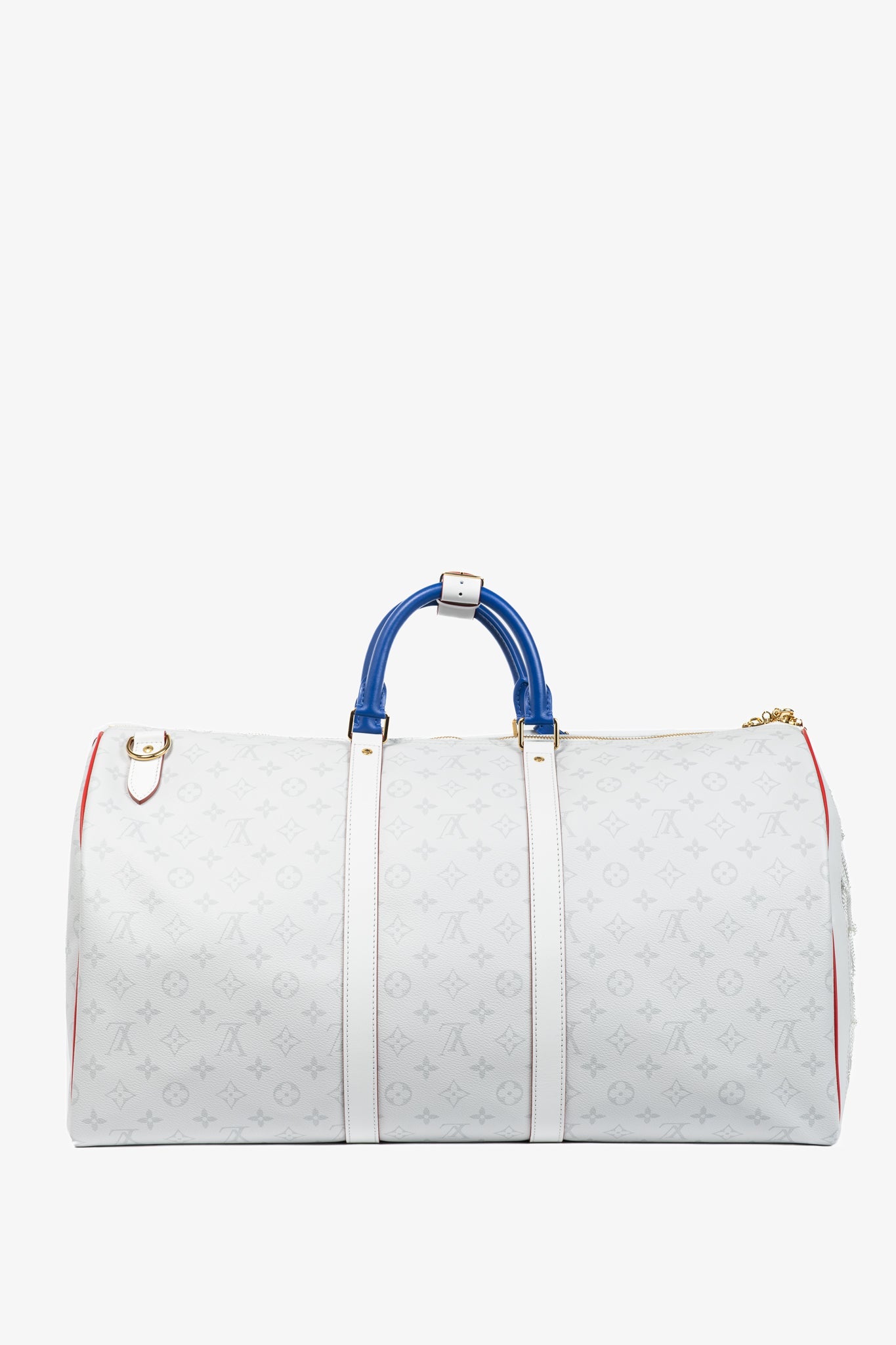Louis Vuitton x NBA Keepall 55 Bandouliere Basketball Antarctica Monogram Duffle