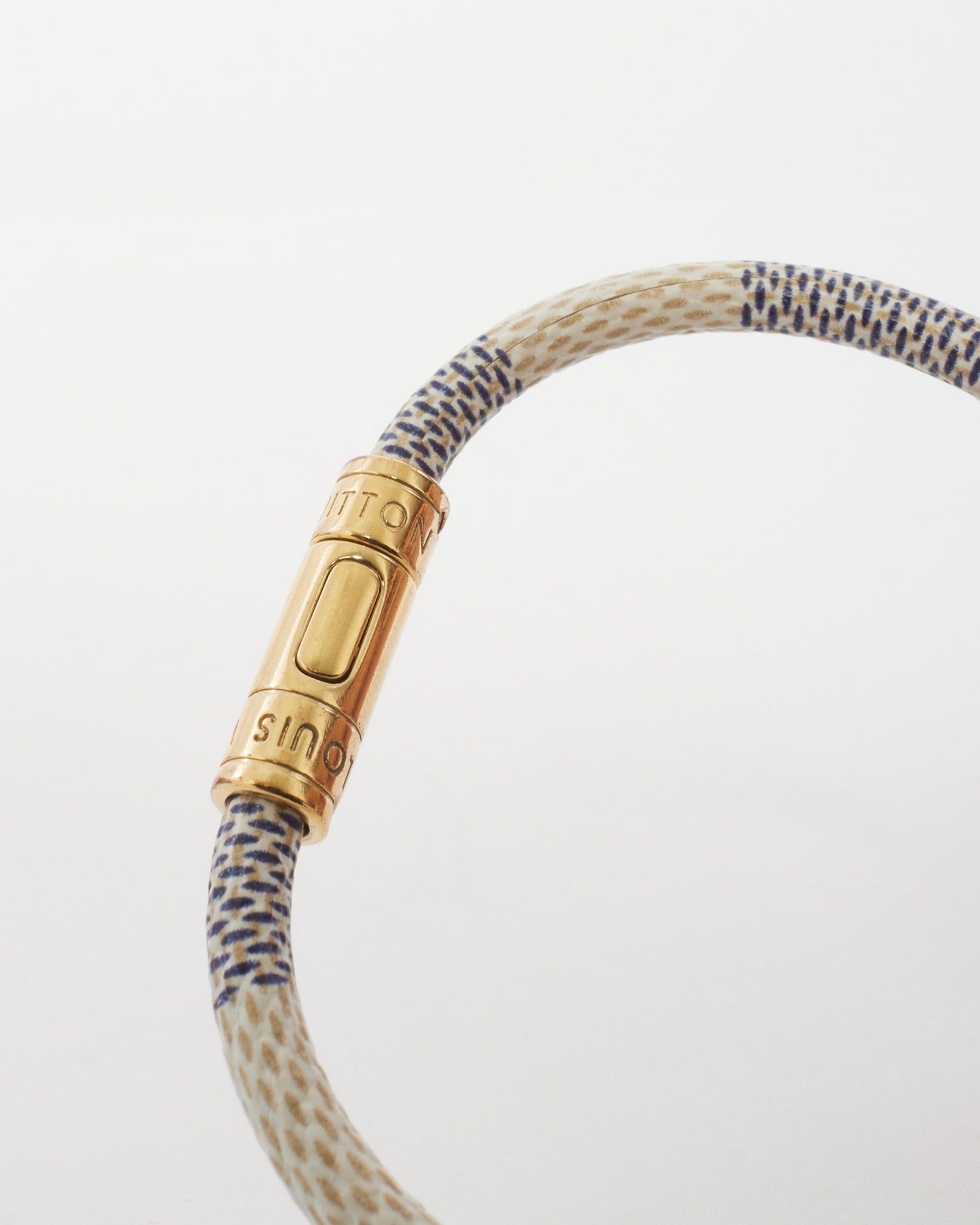 Louis Vuitton Damier Azur Keep It Bracelet