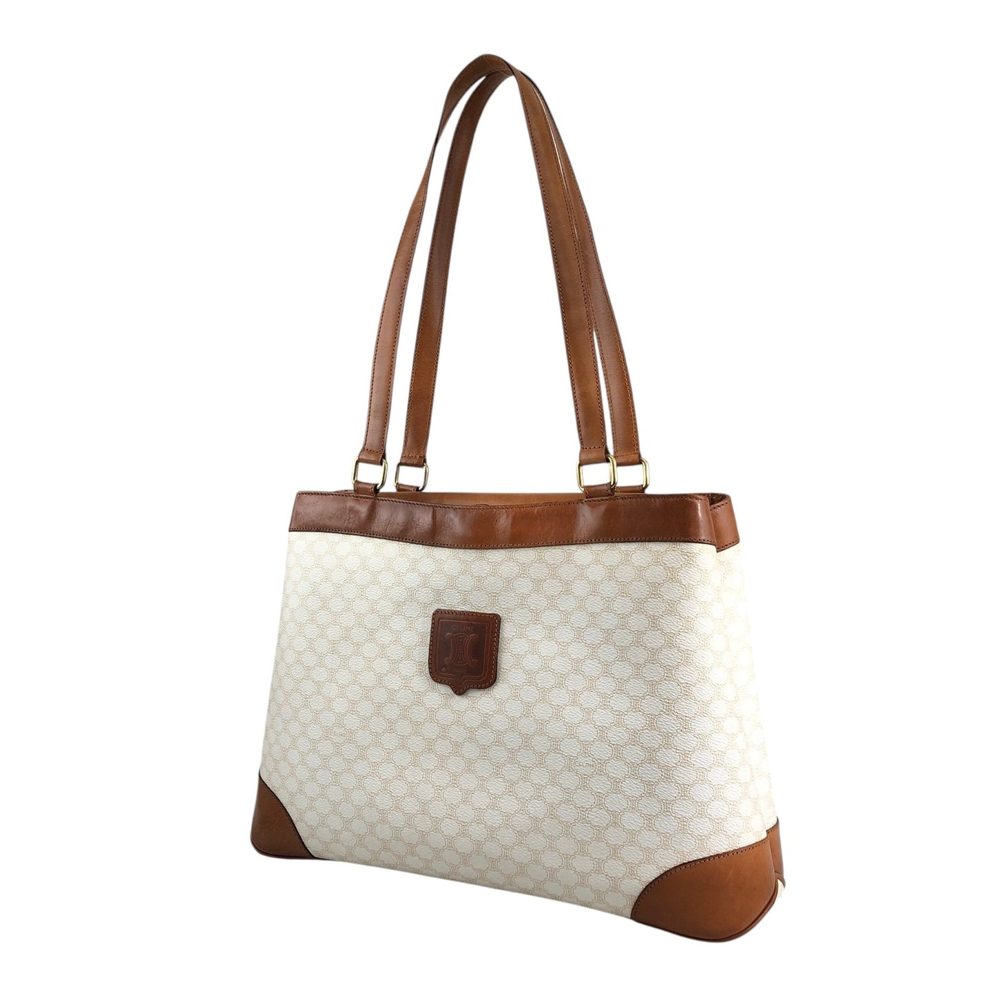 CELINE Handbag White Vintage jebkgk