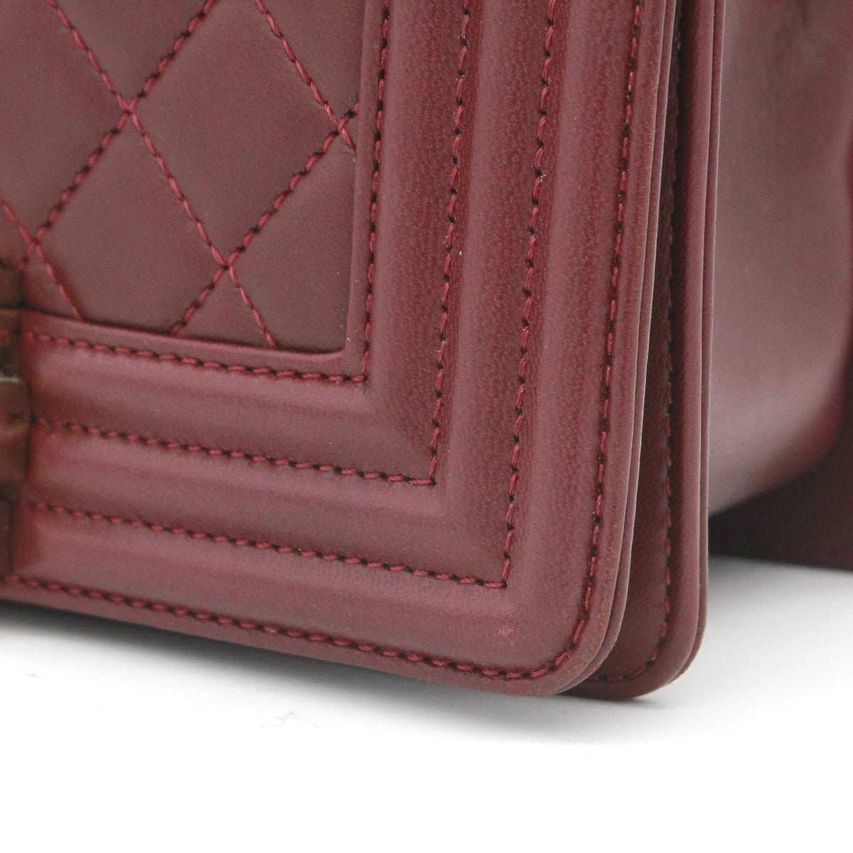 Le Boy Flap Bag Quilted Lambskin Small