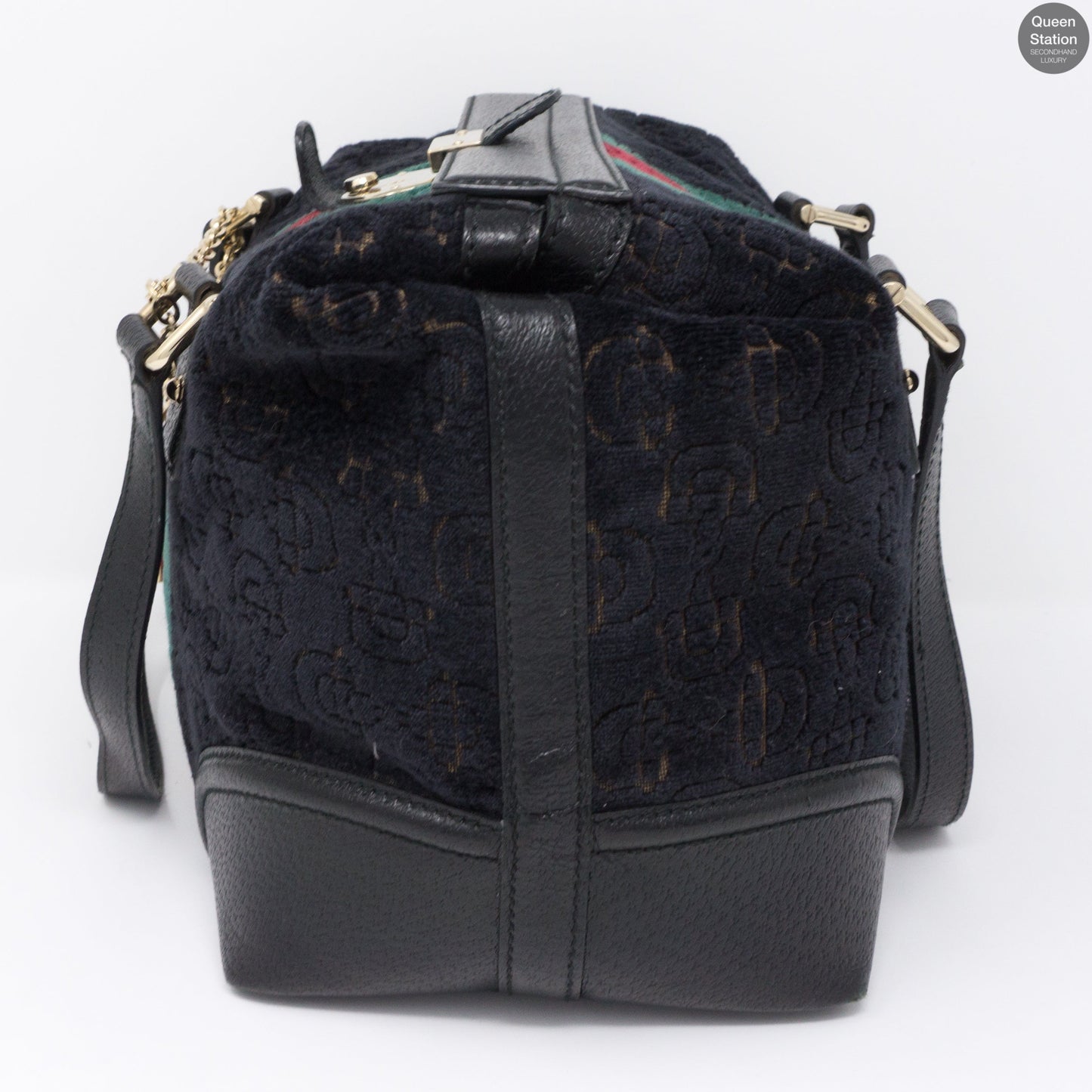 Boston Velvet Bowling Bag
