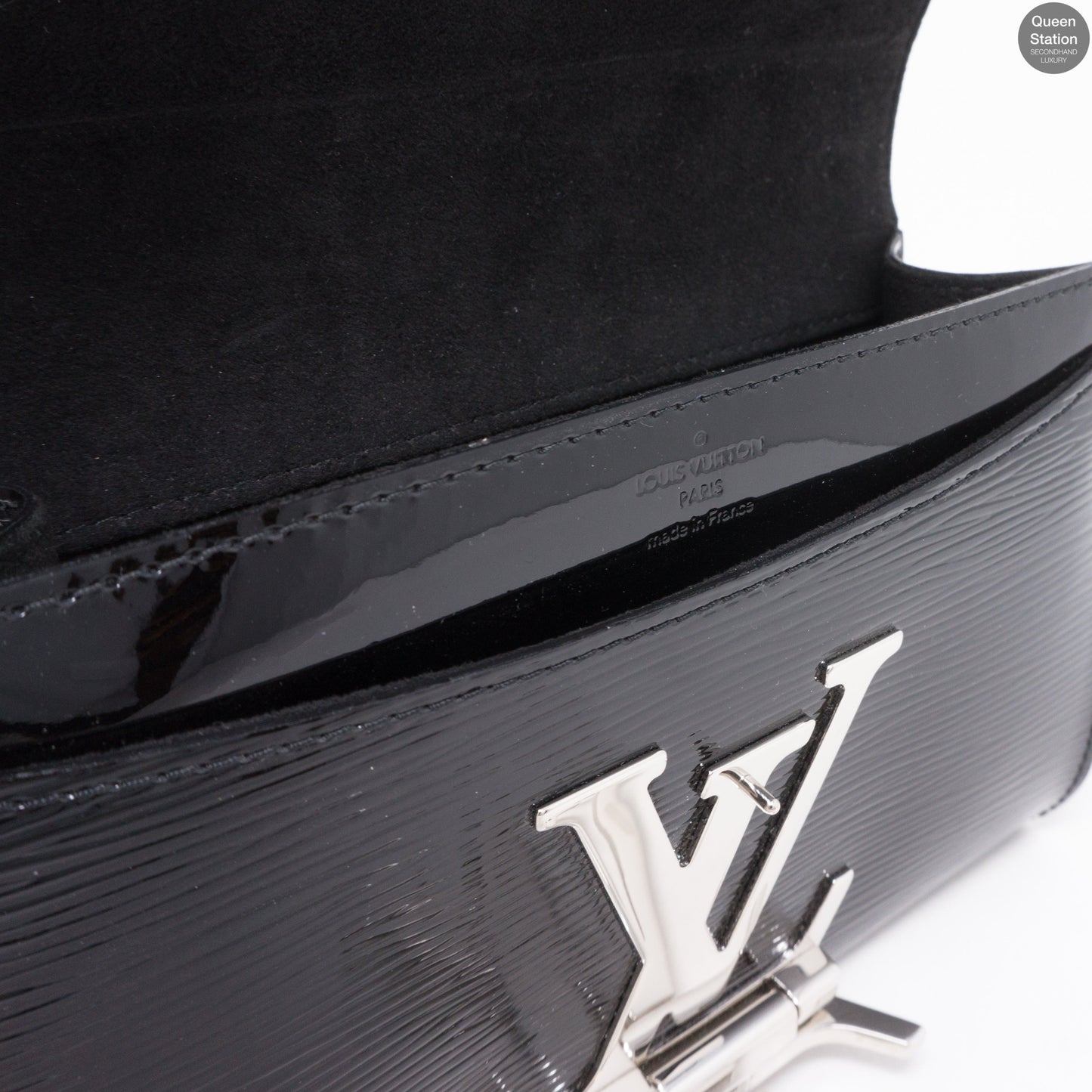 Louis-vuitton Pochette Louise PM Black Epi Leather