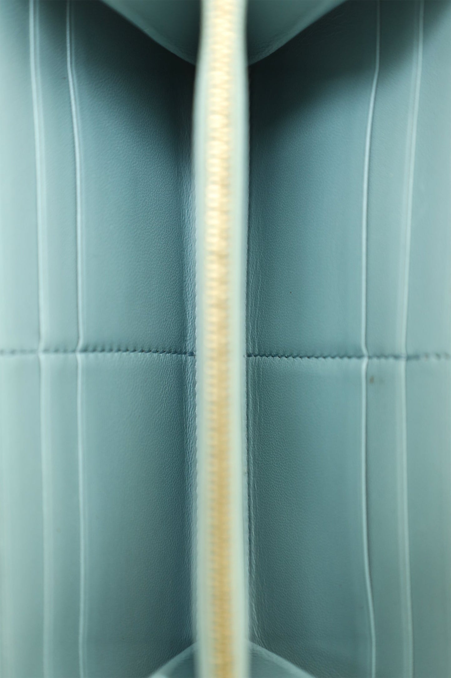 Celine Blue/Black Leather Continental Wallet (As Is)