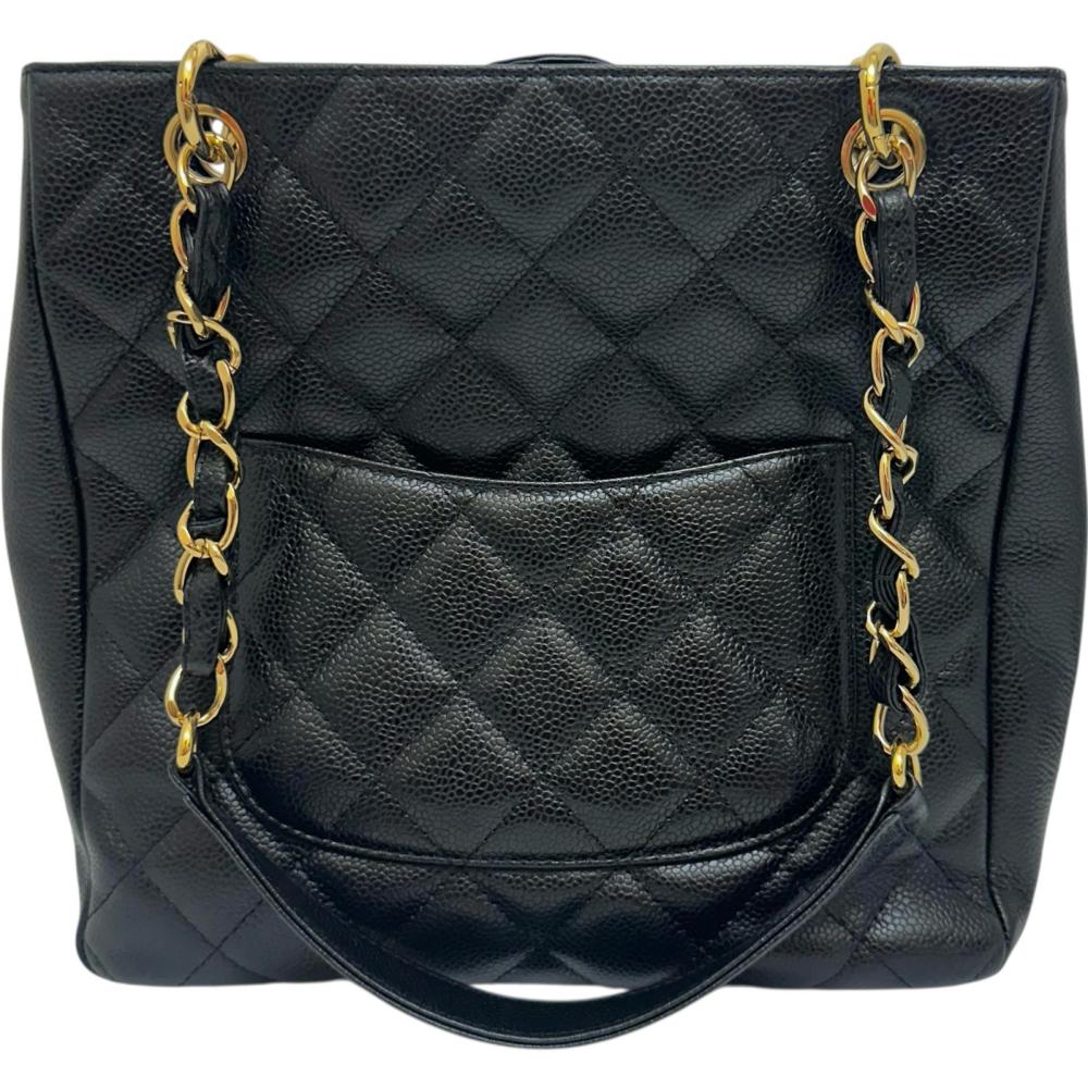 Chanel PST Caviar Tote Bag