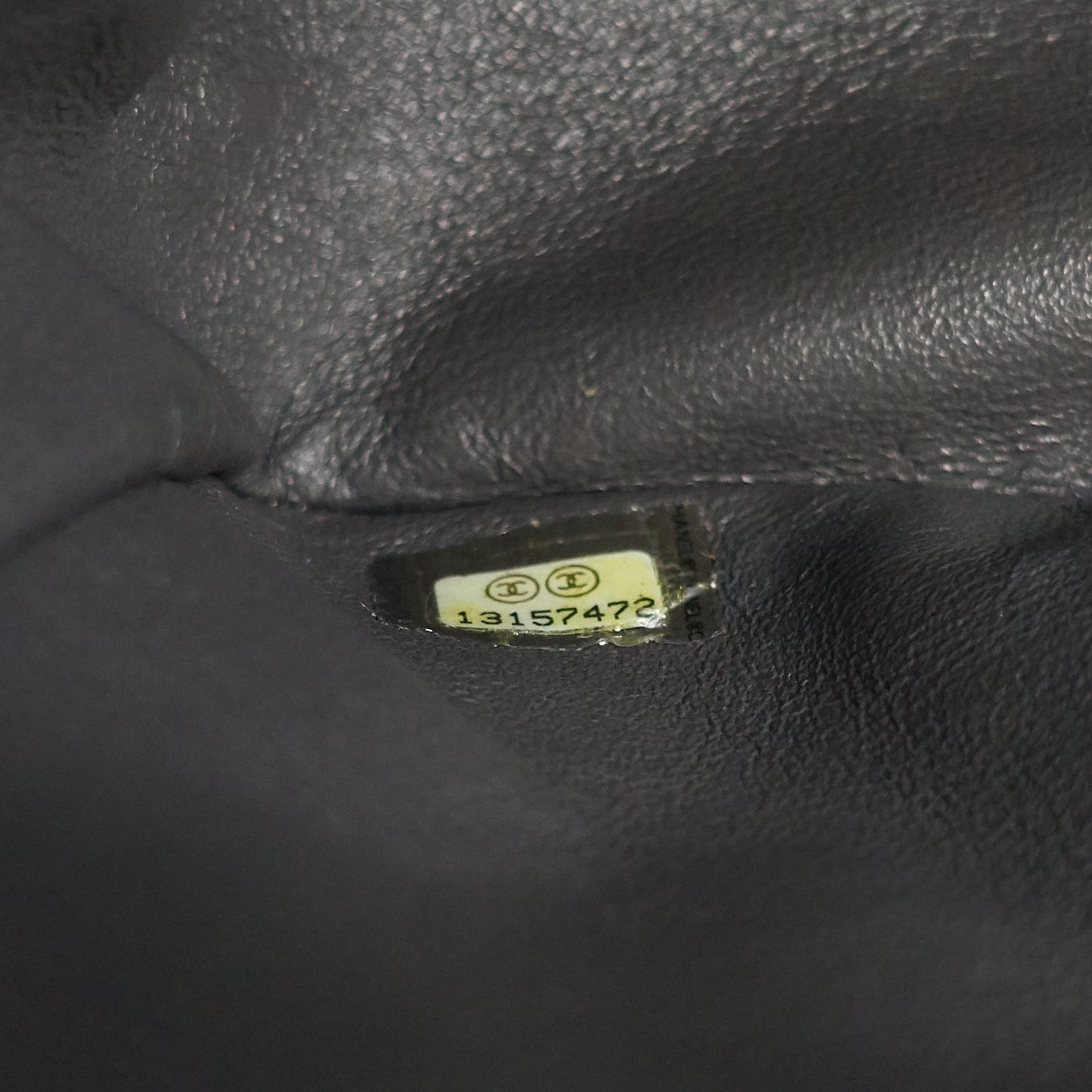 Maxi Flap Lambskin Leather Bag