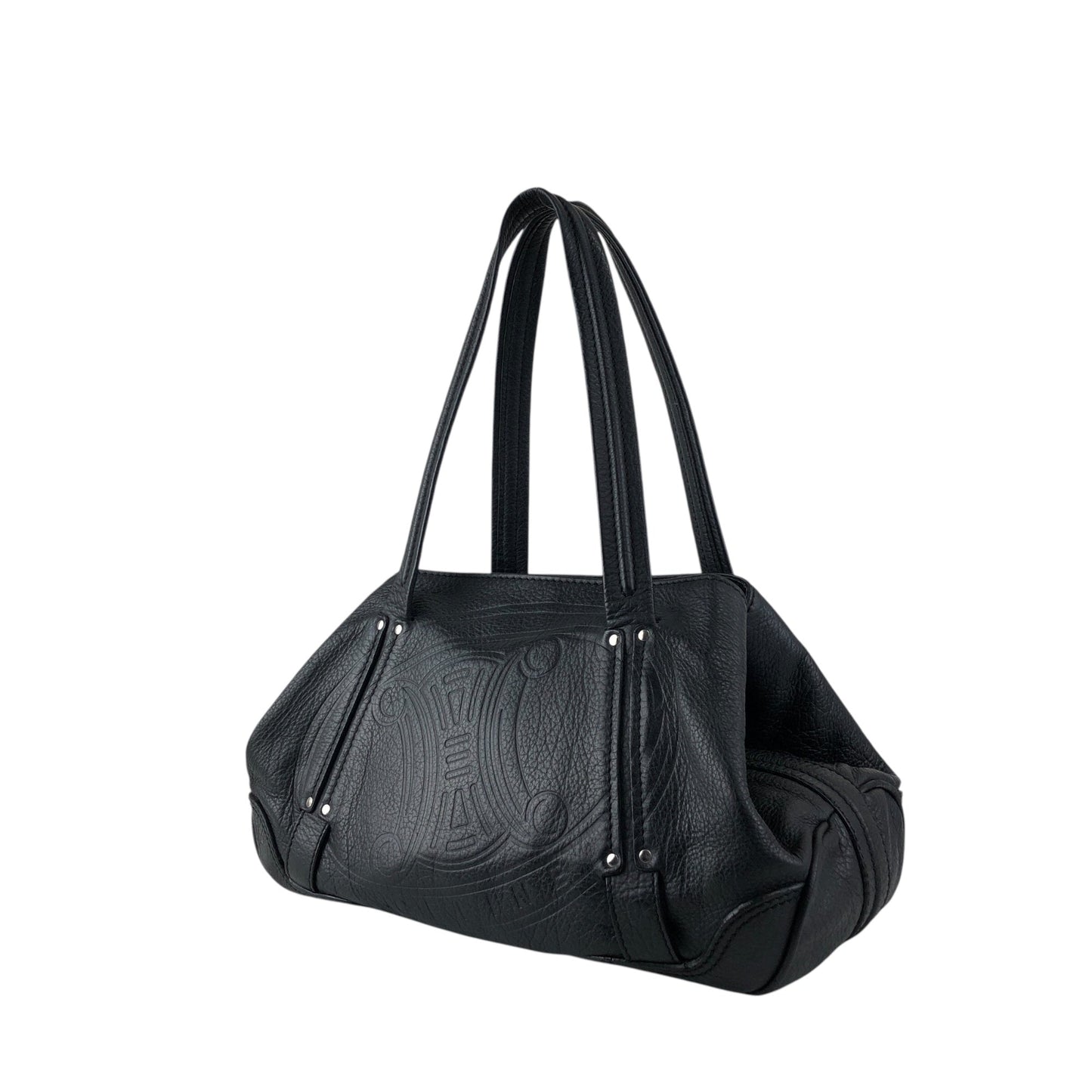 CELINE Totebag Black Vintage si5ave