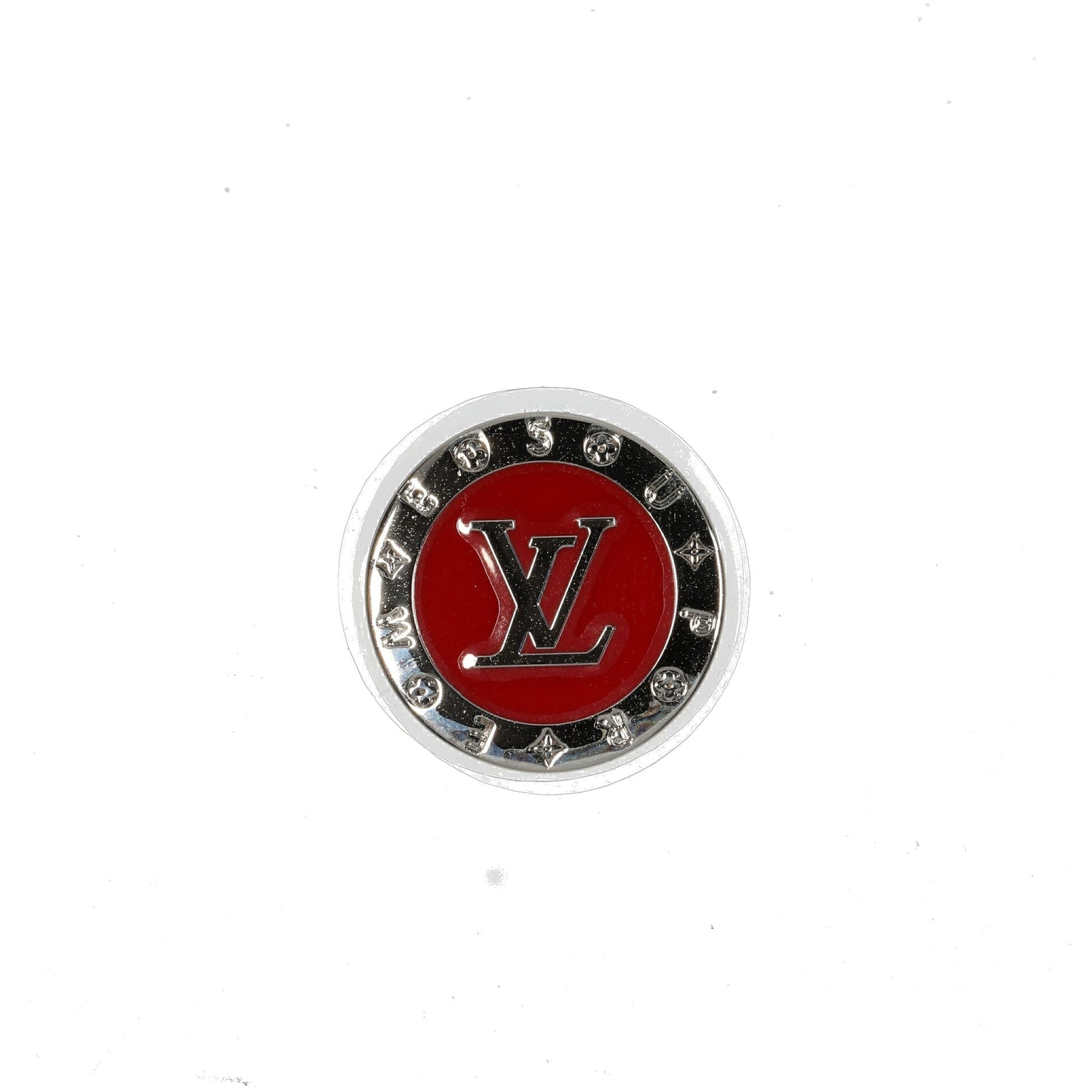 LOUIS VUITTON X SUPREME X Supreme Brooch in Multicolor Steel