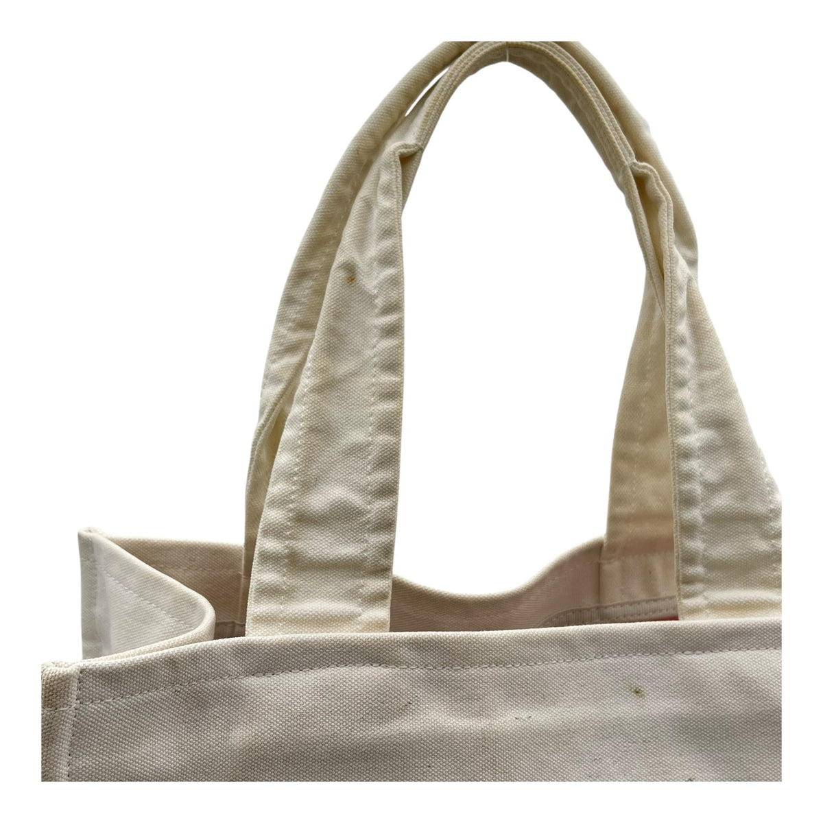 Miami Cruise Tote Bag White in Canvas, Silver hardware