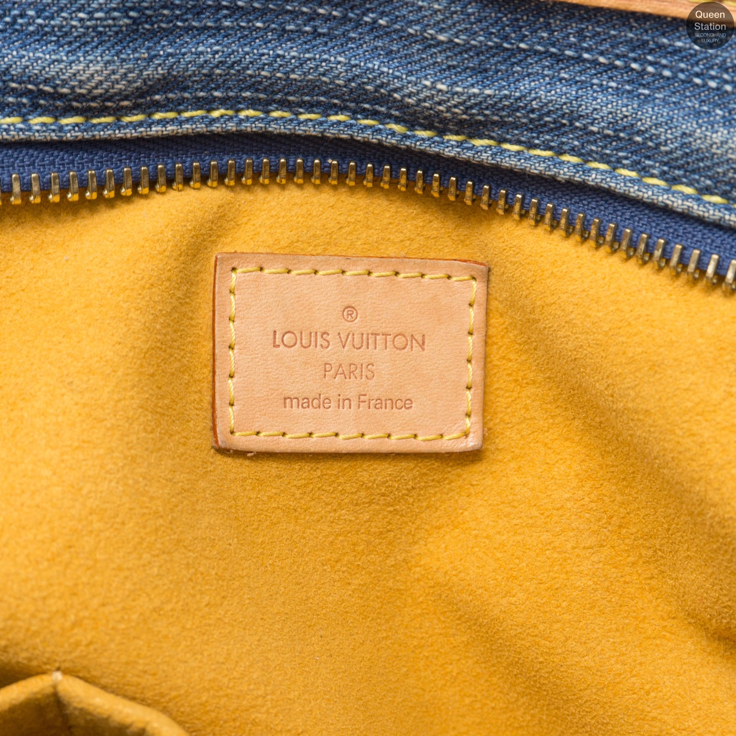 Louis-vuitton Neo Cabby MM Blue Denim