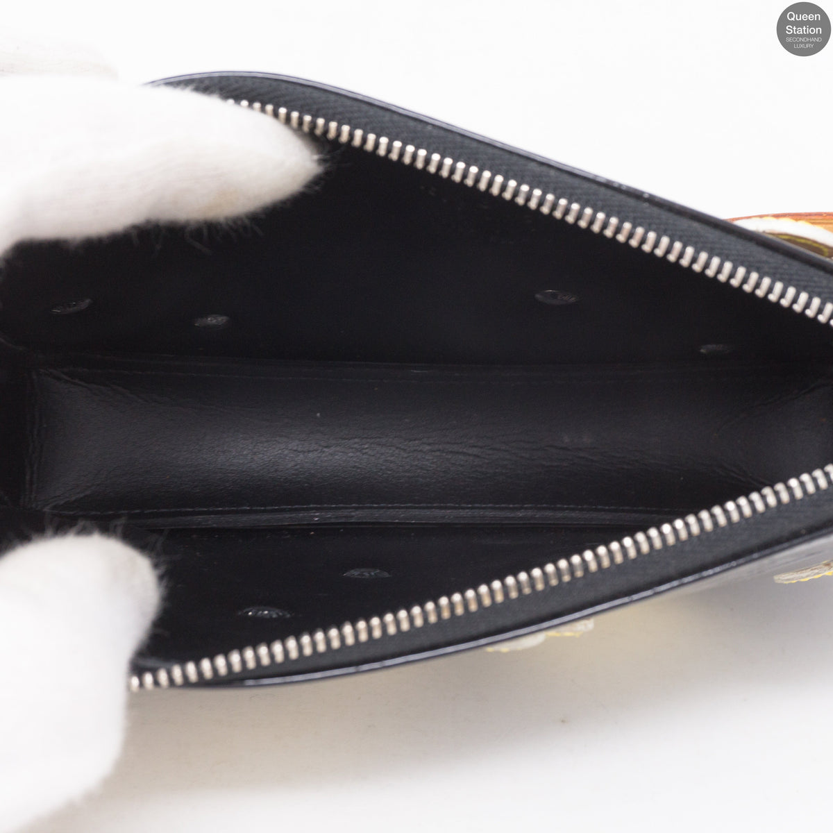 Louis-vuitton Lexington Fleurs Vernis Black