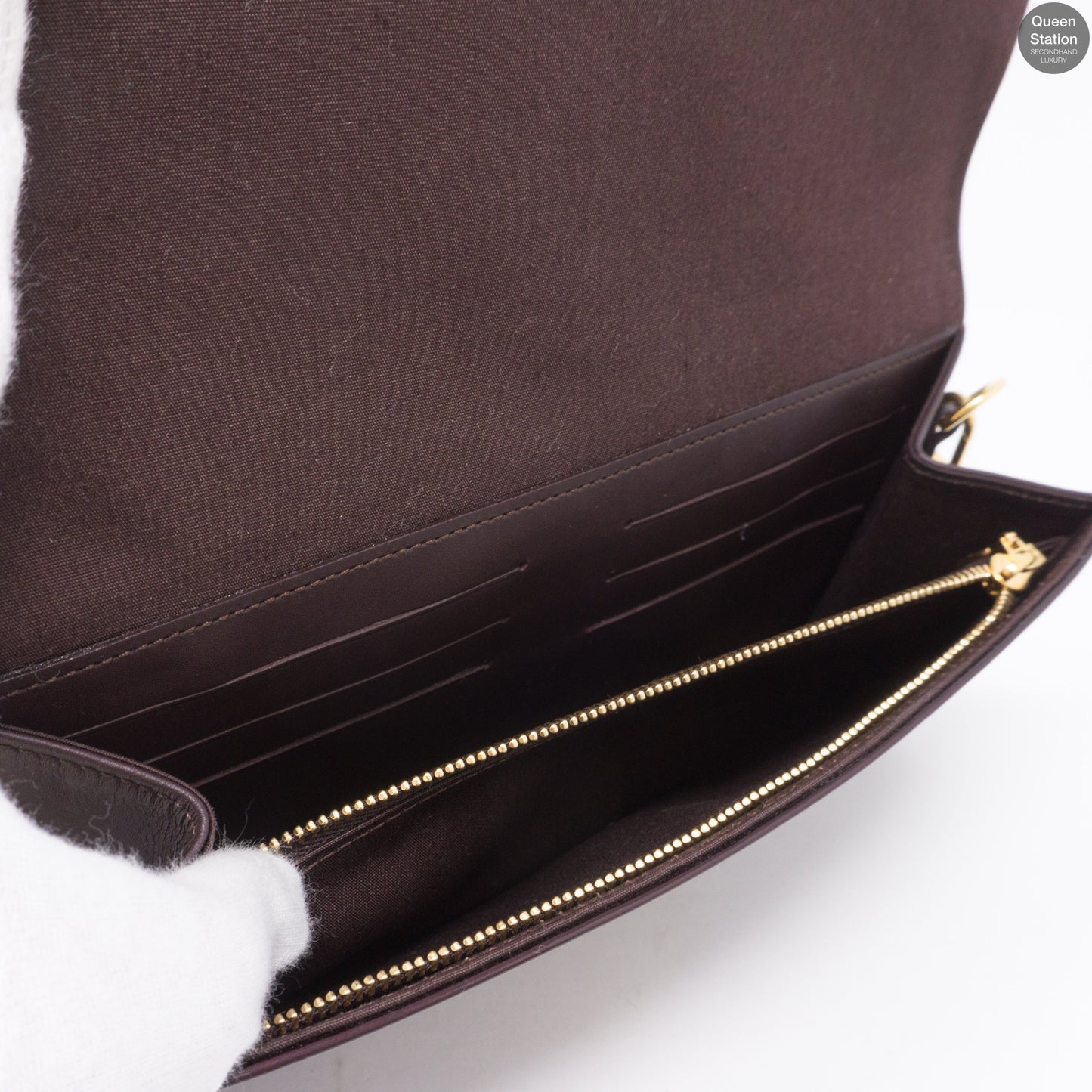 Louis-vuitton Rossmore MM Amarante Vernis