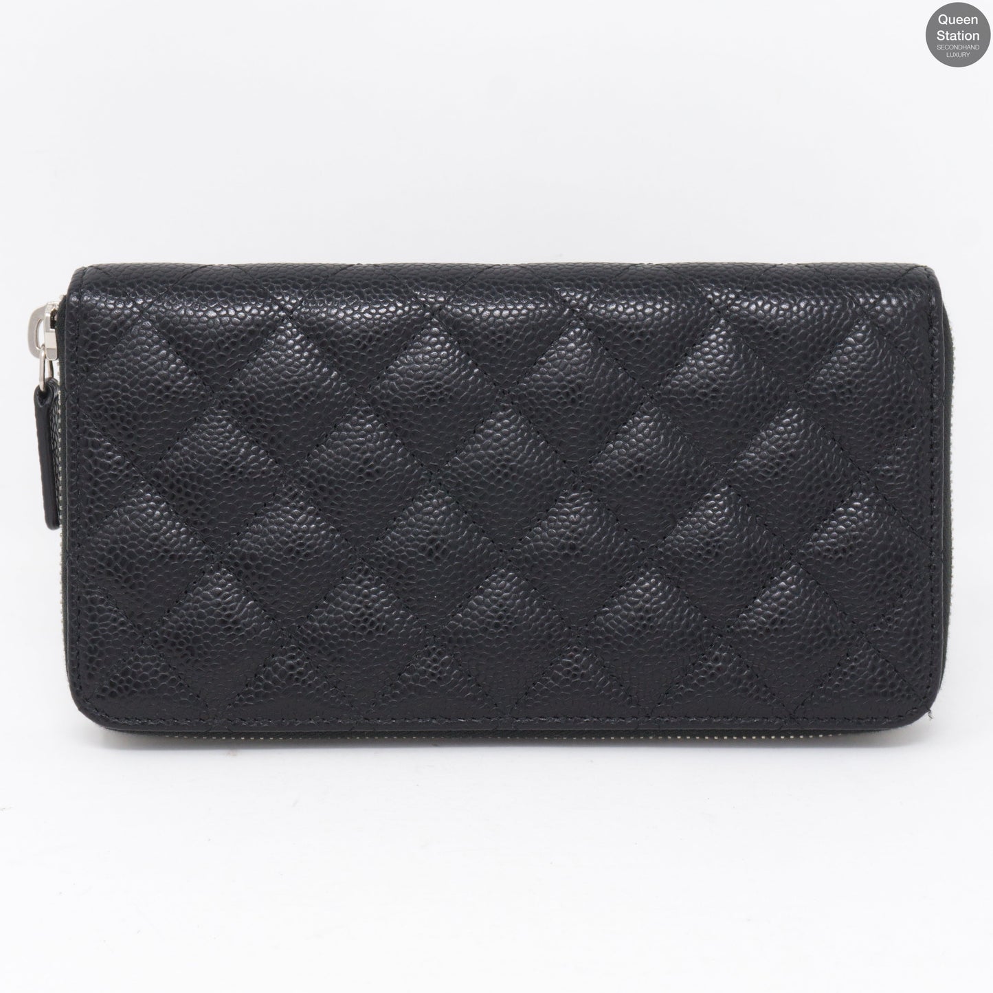 Classic Long Zipped Wallet Black