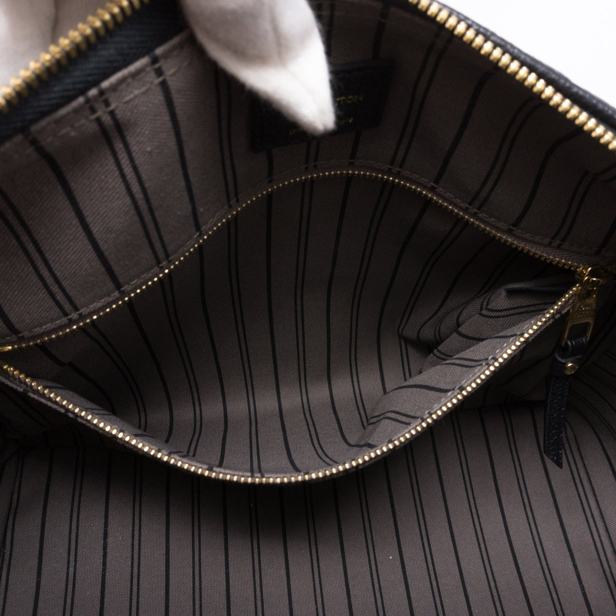 Louis-vuitton Speedy 30 Bandouliere Black Monogram Empreinte
