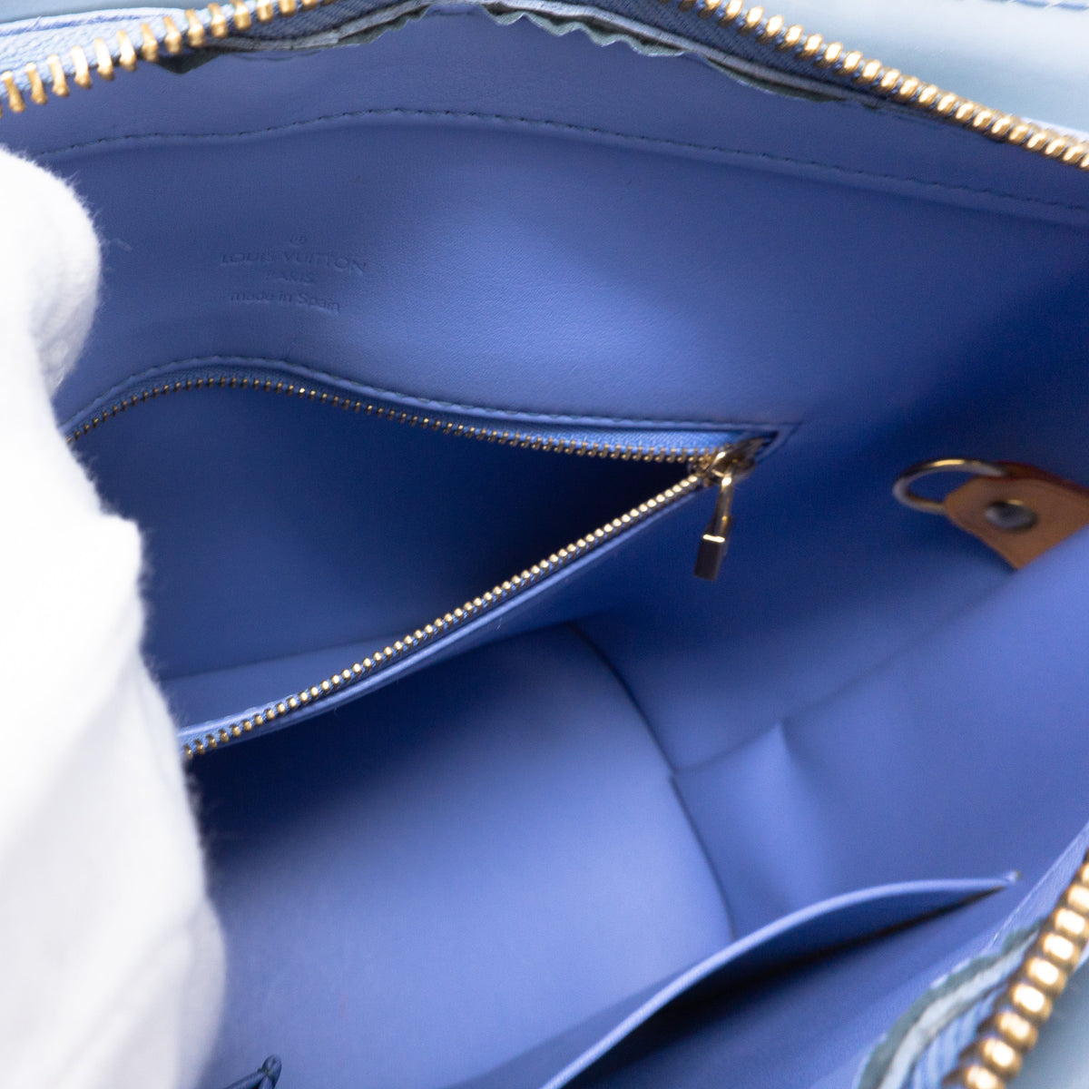 Louis-vuitton Houston Lavender Vernis Leather
