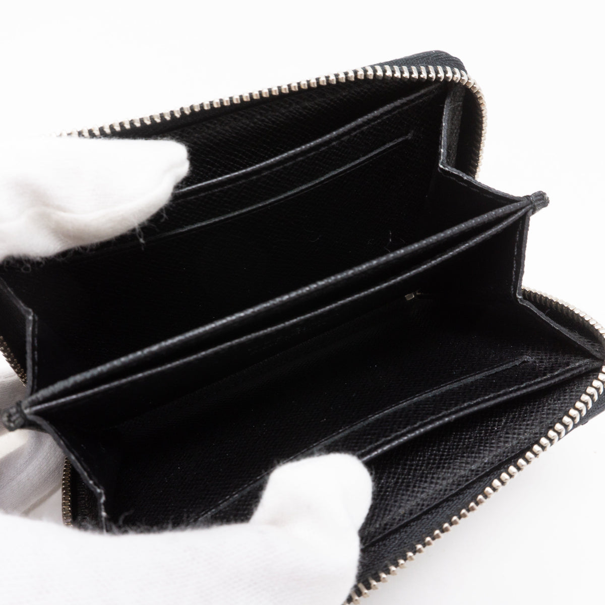 Louis-vuitton Zippy Coin Purse Vertical Damier Graphite