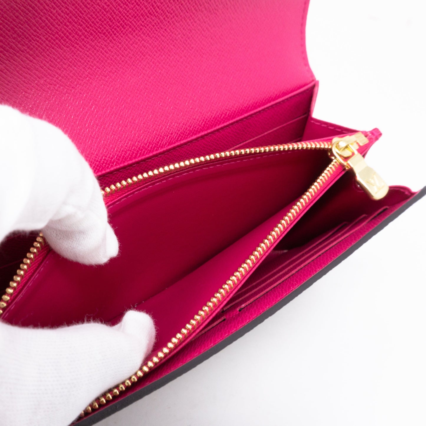 Louis-vuitton Sarah Wallet Monogram Love Lock